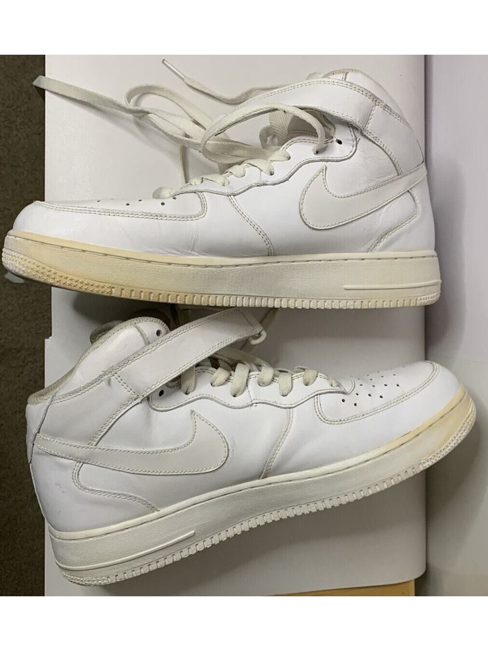 White Nike Air Force 1 Low - Size 11.5 - 315123 111 Men